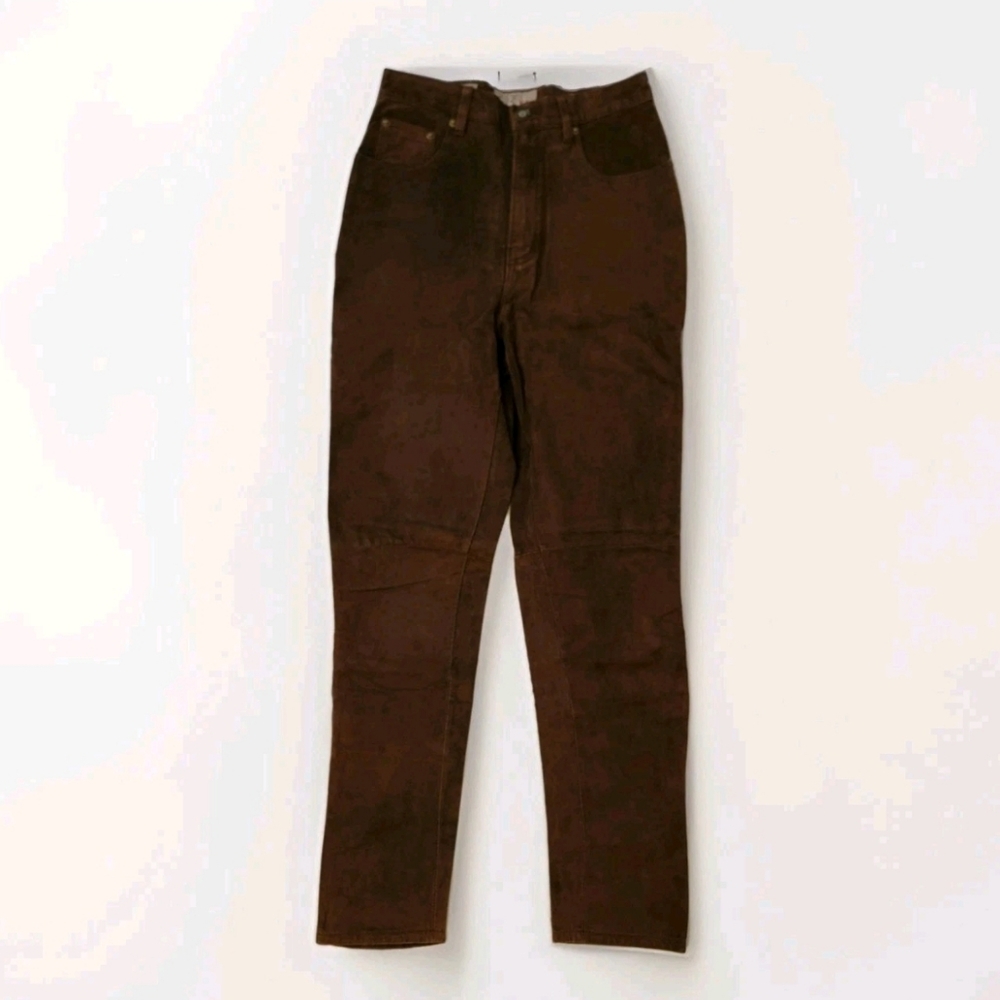 Express Women's High Rise Jeans in Rich Brown